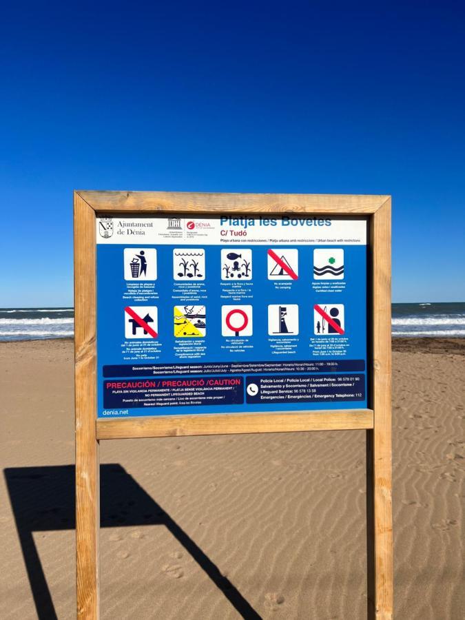 Piso Los Angeles - 1Ra Linea De Playa Dénia Extérieur photo